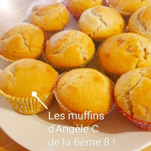 Les muffins d'Angèle C. - 6ème8